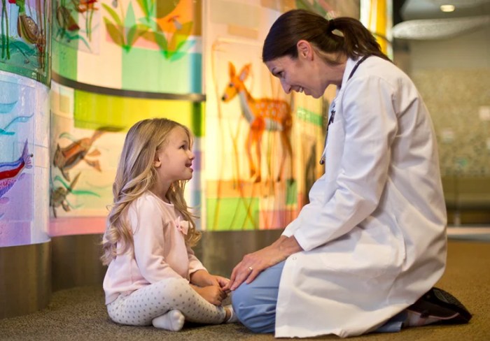 Pediatric specialist dealing overwhelming